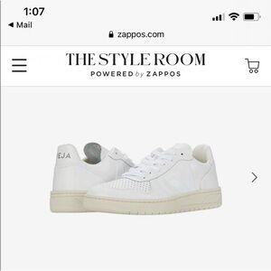 Veja V10 all white sneakers